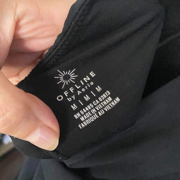 OFFLINE By Aerie Black Active Exercise Dress Size M - Picture 8 of 9